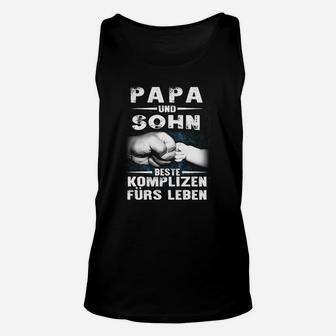 Vater und Sohn Beste Komplizen Unisex TankTop, Lebenslange Verbundenheit - Seseable