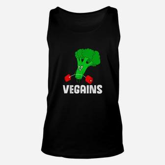 Vegan Athlete Design Gift For Plant Powered Vegan Workout Unisex Tank Top - Seseable