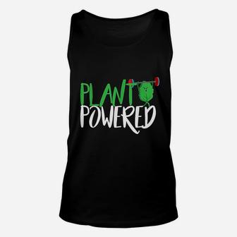Vegan Workout Gift Design For Plant Powered Athletes Gym Unisex Tank Top - Seseable