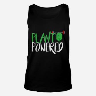 Vegan Workout Gift Design For Plant Powered Athletes Gym Unisex Tank Top - Seseable