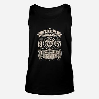 Vintage 1957 Geburtsjahr Legenden Unisex TankTop, Retro Motiv Unisex TankTop - Seseable