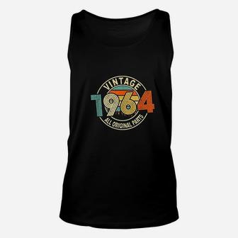 Vintage 1964 - 58 Years Old Gift 58th Birthday Unisex Tank Top - Seseable