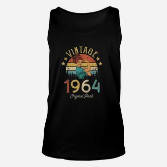 Vintage 1964 Made In 1964 Birthday Unisex Tank Top - Seseable