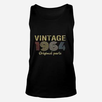Vintage 1964 Original Parts Unisex Tank Top - Seseable
