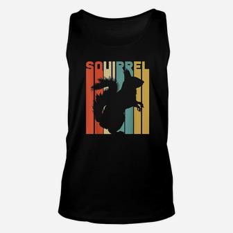 Vintage Animal Earth Day Retro Squirrel Unisex Tank Top - Seseable
