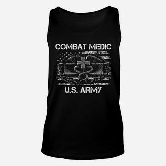 Vintage Army Combat Medic Unisex Tank Top - Seseable