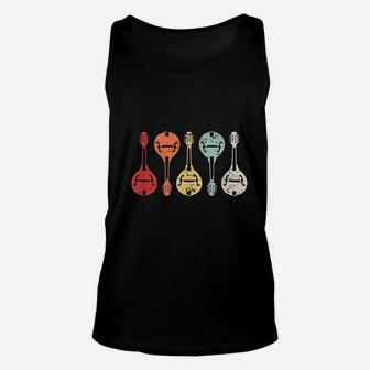 Vintage Bluegrass Bluegrass Music Mandolin Player Unisex Tank Top | Seseable UK