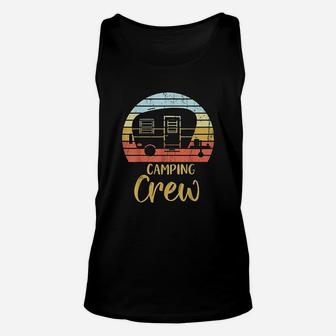 Vintage Camping Camping Crew Funny Matching Camping Unisex Tank Top - Seseable