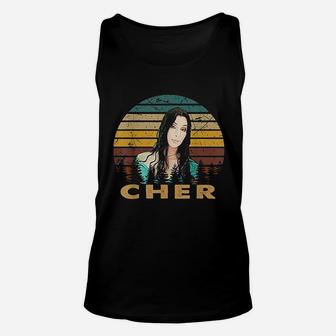 Vintage Chers Essential Country Music Legends Live Forever Unisex Tank Top | Seseable UK
