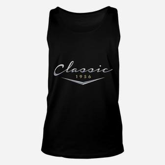 Vintage Classic 1956 Birthday Gifts For Dad Unisex Tank Top - Seseable