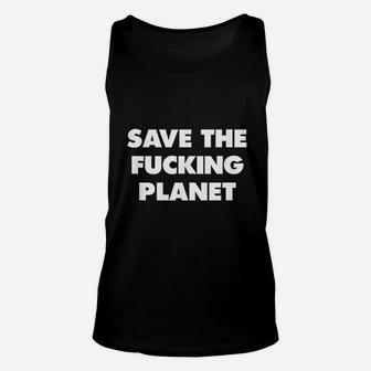 Vintage Earth Day Save The Planet Unisex Tank Top - Seseable