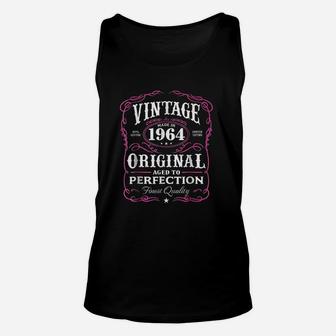 Vintage Made In 1964 57th Birthday Gift Unisex Tank Top - Seseable