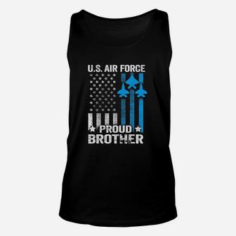 Vintage Proud Brother Us Air Force Unisex Tank Top - Seseable