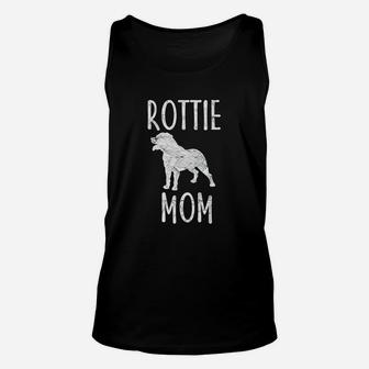 Vintage Rottweiler Mom Gift Rott Dog Owner Rottie Mother Unisex Tank Top - Seseable
