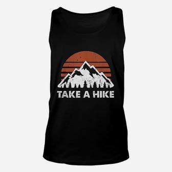 Vintage Take A Hike Outdoors Nature Hiking Lover Unisex Tank Top - Seseable