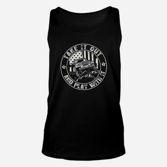 Vintage Take It Out And Play With It Unisex Tank Top - Seseable