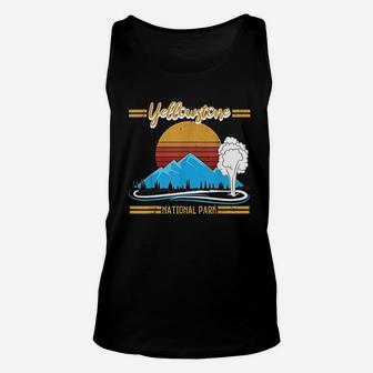 Vintage Yellowstone National Park Retro Unisex Tank Top | Seseable CA