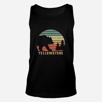 Vintage Yellowstone National Park Unisex Tank Top | Seseable CA