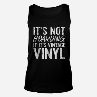 Vinyl Lover Gift Record Collector 33 45 78 Vintage Unisex Tank Top - Seseable