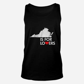 Virginia Lovers Vintage Virginia Lovers Unisex Tank Top - Seseable