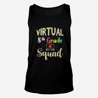 Virtual 8th Grade Squad Teacher Student Back To School Unisex Tank Top - Seseable