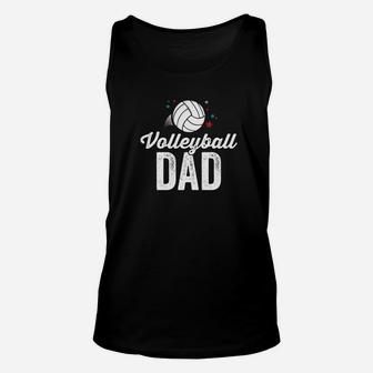 Volleyball Dad Shirt For Men Coach Team Player Father Unisex Tank Top - Seseable