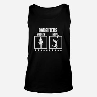 Volleyball Mom And Dad Gift For Volleyball Parents Unisex Tank Top - Seseable