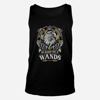 Wands In Case Of Emergency My Blood Type Is Wands -wands T Shirt Wands Hoodie Wands Family Wands Tee Wands Name Wands Lifestyle Wands Shirt Wands Names Unisex Tank Top - Seseable