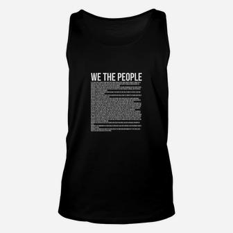 We The People Bill Of Rights United States Constitution Tee Unisex Tank Top - Seseable