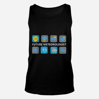 Weather Forecast Icons Future Meteorologist Unisex Tank Top - Seseable