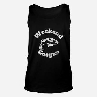 Weekend Googan Deep Sea Sport Fishing Humor Unisex Tank Top - Seseable