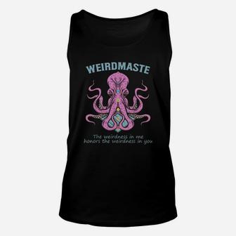 Weirdmaste Definition Nautical Octopus Funny Yoga Meditate Unisex Tank Top - Seseable