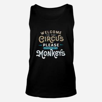 Welcome To The Circus Unisex Tank Top - Seseable