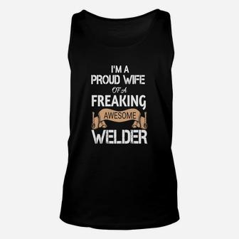 Welders Wife T Shirt Unisex Tank Top - Seseable