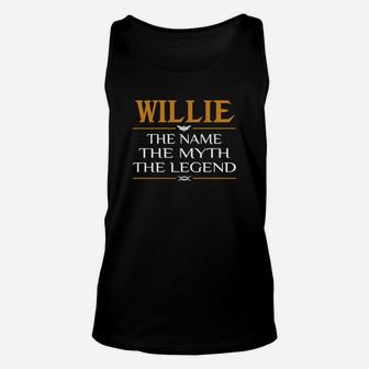 Willie Legend Name Willie - Unisex Tank Top - Seseable