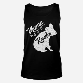 Womens Mama Koala Funny Ladies Gift Family Unisex Tank Top - Seseable