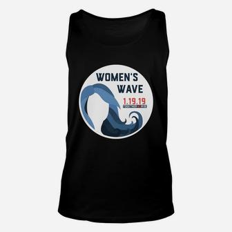 Women'S Wave 2022 March For Women Together We Rise Unisex Tank Top - Seseable