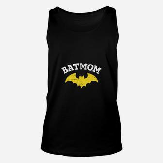 Womens Women Batmom Vintage Mom Mother Mama Gifts Unisex Tank Top - Seseable