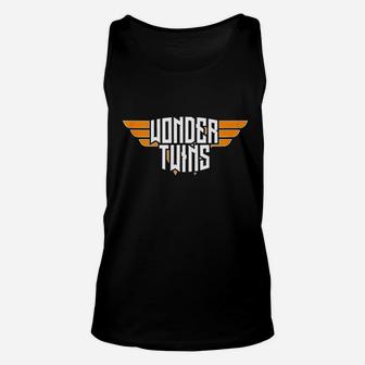 Wonder Twins Funny Matching Brother Sister Siblings Unisex Tank Top - Seseable