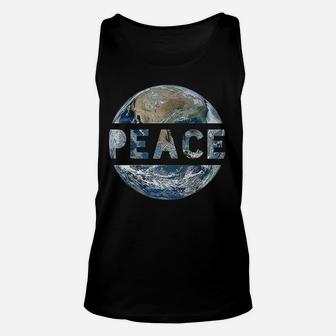 World Peace On Earth Conscious Humanity Love And Kindness Unisex Tank Top - Seseable