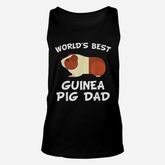 Worlds Best Guinea Pig Dad Guinea Pig Owner Unisex Tank Top - Seseable