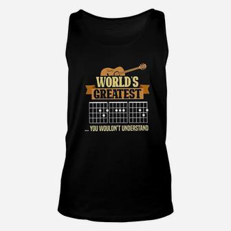 Worlds Greatest Dad You Wouldnt Understand Vintage Unisex Tank Top - Seseable