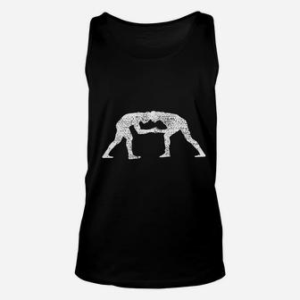 Wrestler Wrestle Gift Wrestling Vintage Unisex Tank Top | Seseable UK