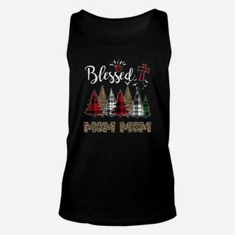 Xmas Blessed Mom Meaningful Gifts For Mom Unisex Tank Top - Seseable