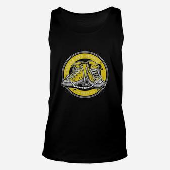 Yellow Circle Chucks And Pearls 2021 Unisex Tank Top - Seseable