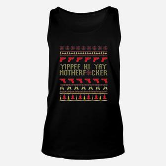 Yippee Ki Yay Now I Have A Machine Nakatomi Graphic Unisex Tank Top - Seseable