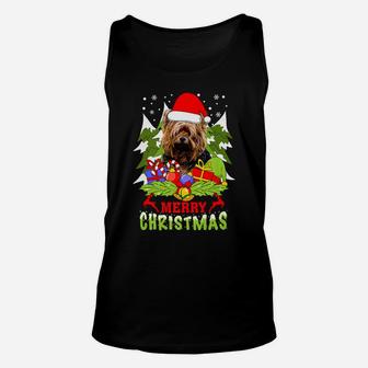 Yorkshire Terrier Christmas Dog Lover Gift Unisex Tank Top - Seseable