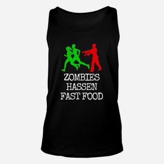 Zombies Hassen Fast Food Sonderedition TankTop - Seseable