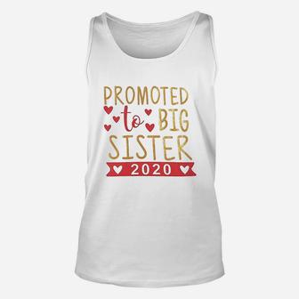 2020 Baby Girl Big Sister Letter Print Clothes Unisex Tank Top - Seseable