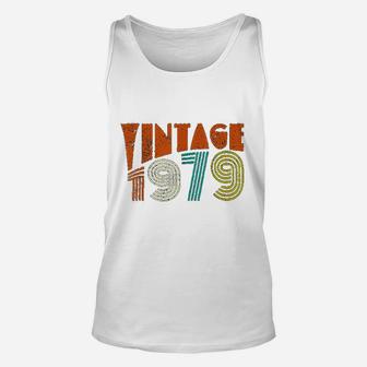 42nd Birthday Gift Vintage 1979 Classic Men Women Retro Unisex Tank Top - Seseable